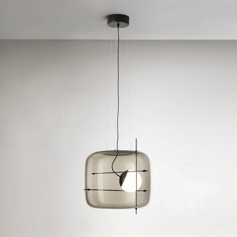 Ivex lámpara colgante contemporánea de vidrio