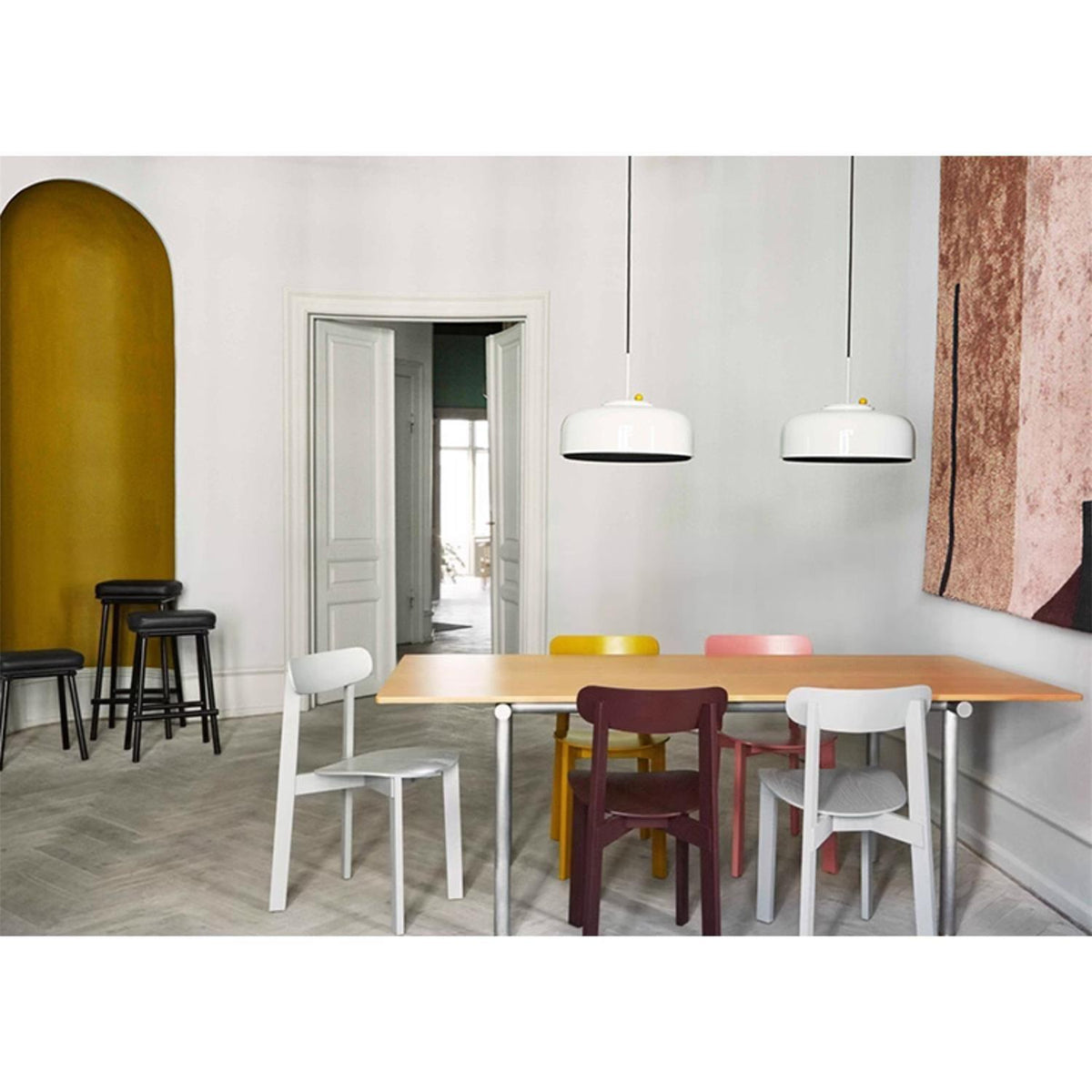 Wolvin lámpara colgante moderna minimalista Podgy