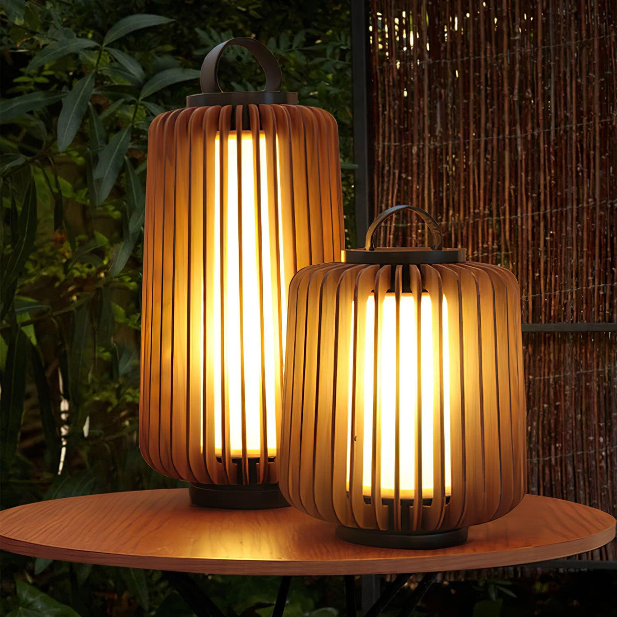 Irina luminaria exterior portátil de arte Irina