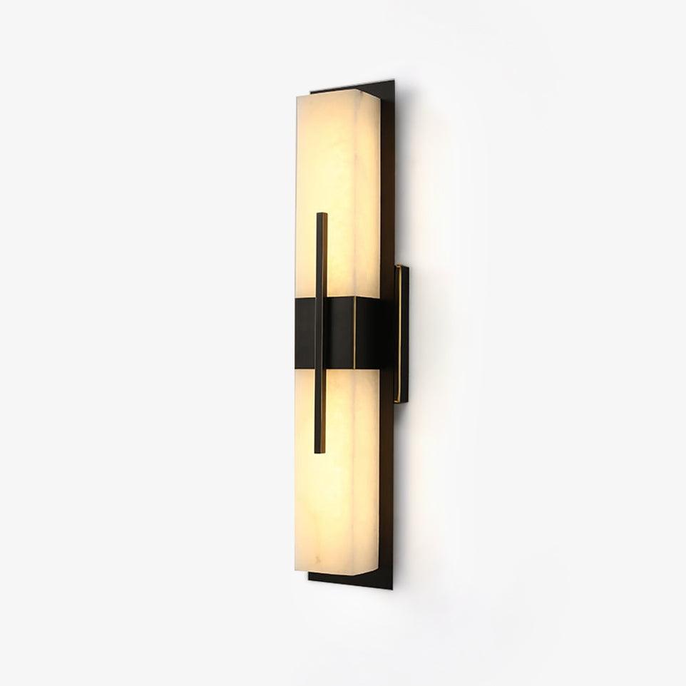 Elarvin aplique de pared clásico único exterior de resina