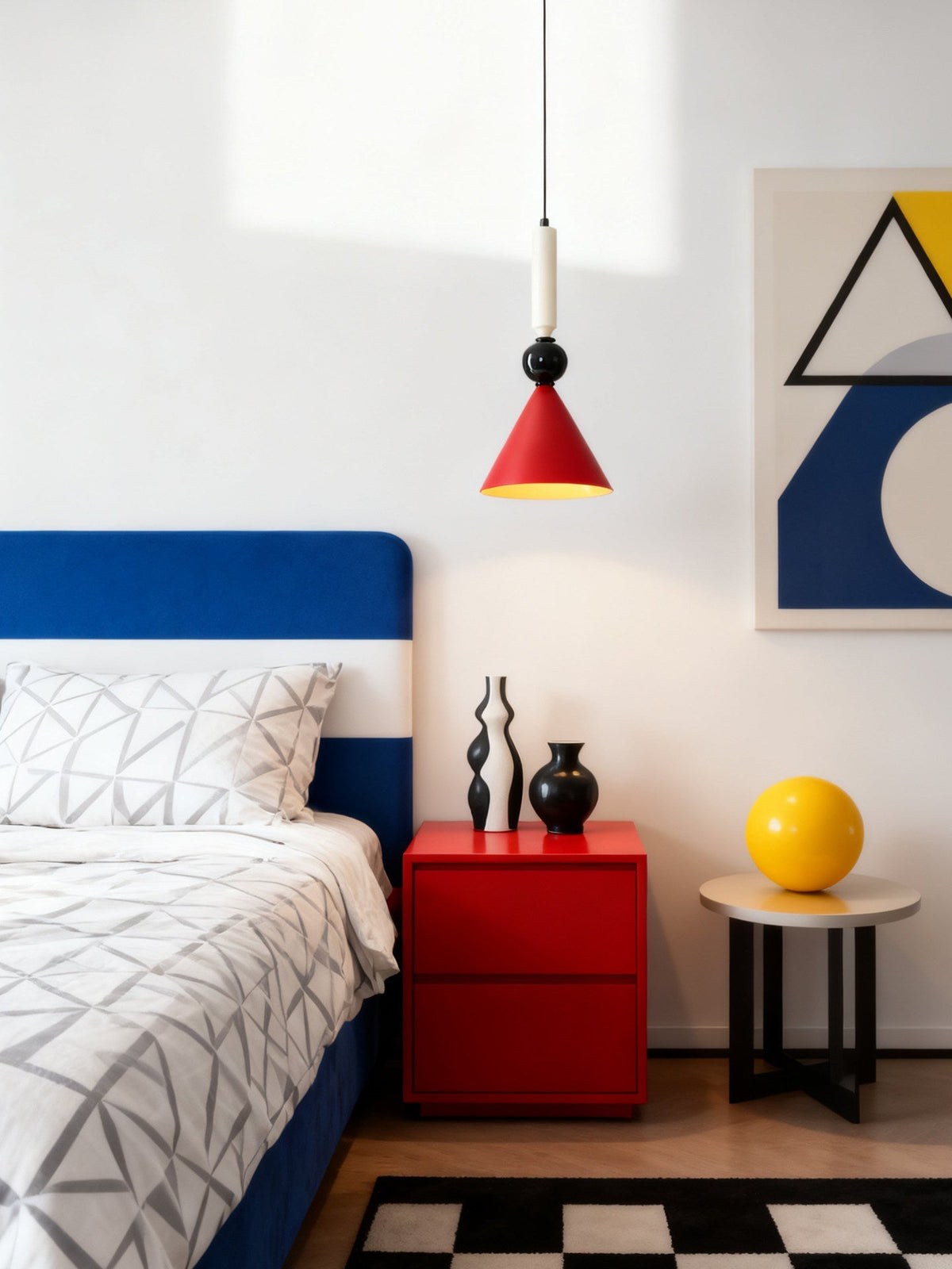 Postmodern lámpara colgante Mini Cone