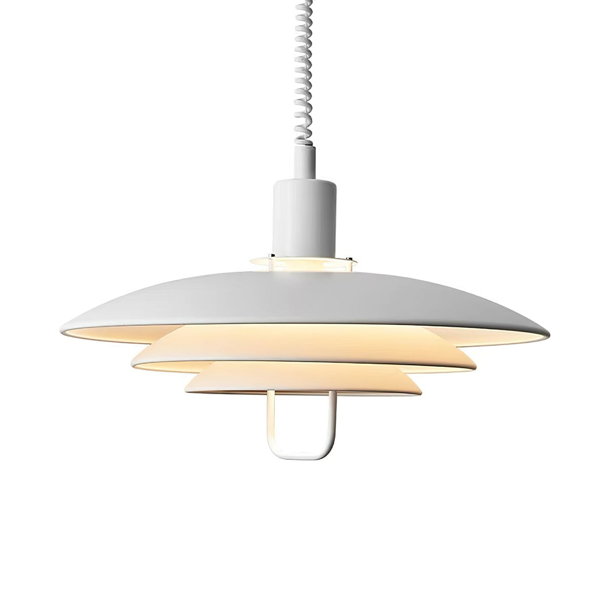 Divor lámpara colgante de aluminio glam