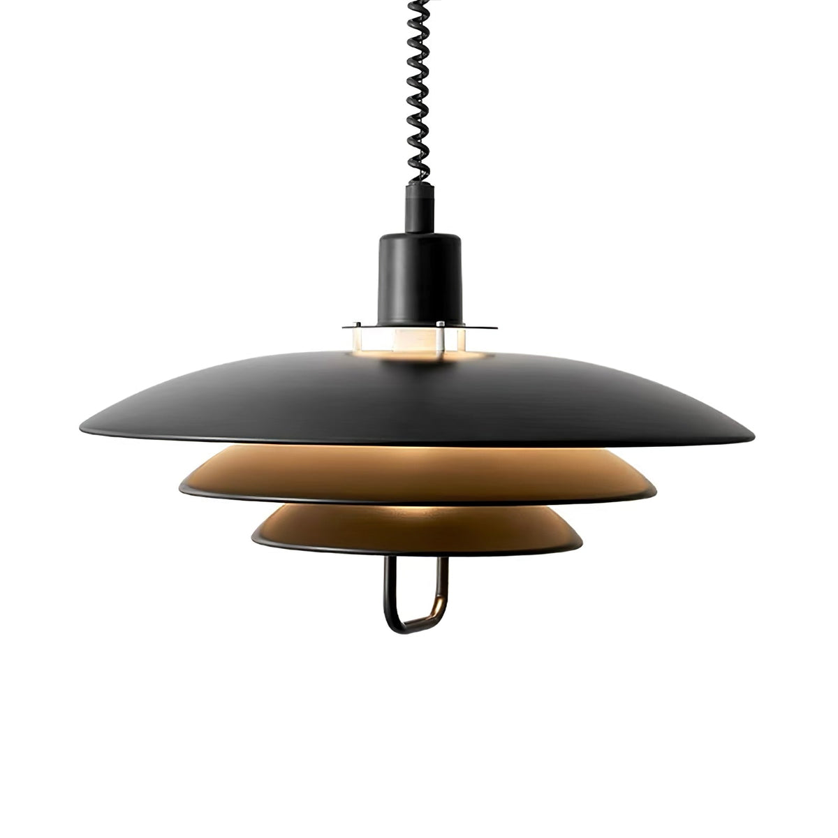 Divor lámpara colgante de aluminio glam