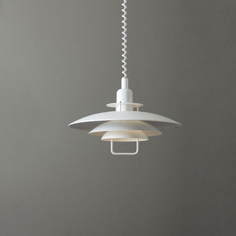 Divor lámpara colgante de aluminio glam