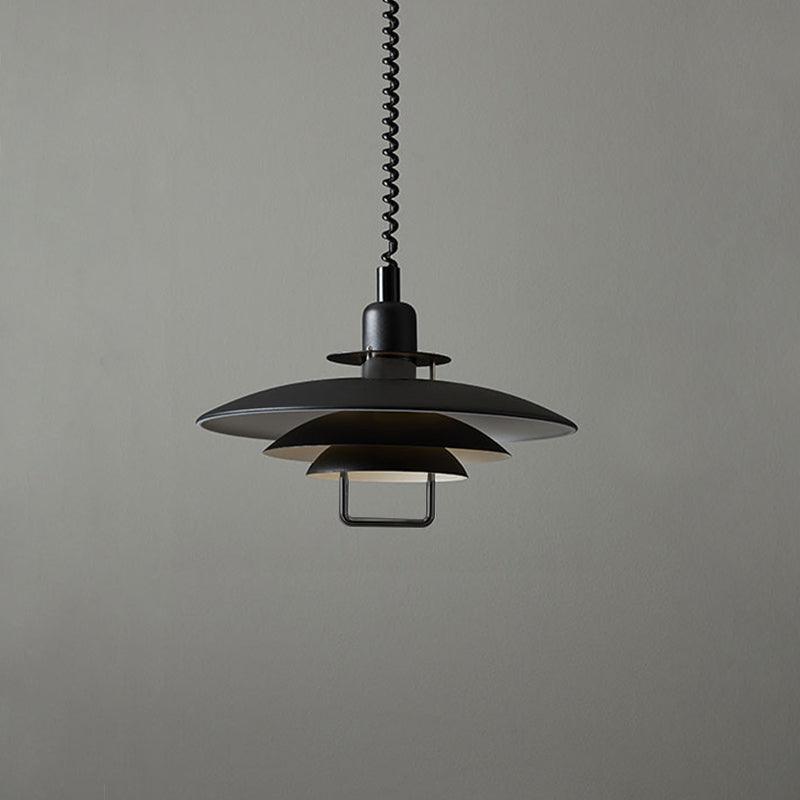 Divor lámpara colgante de aluminio glam