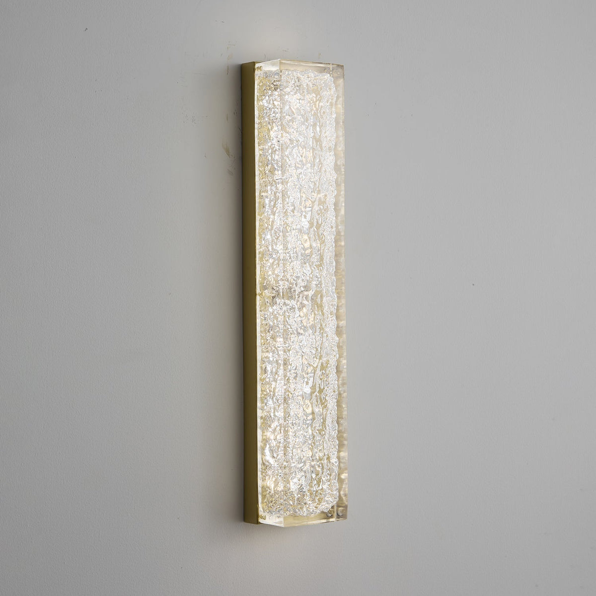 Mavi aplique de pared Prismatic Rectangle resina