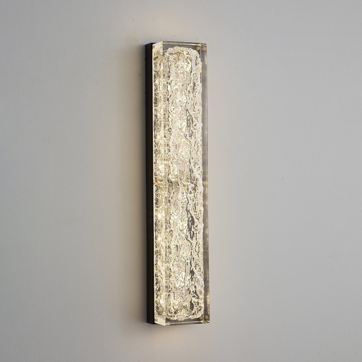 Mavi aplique de pared Prismatic Rectangle resina