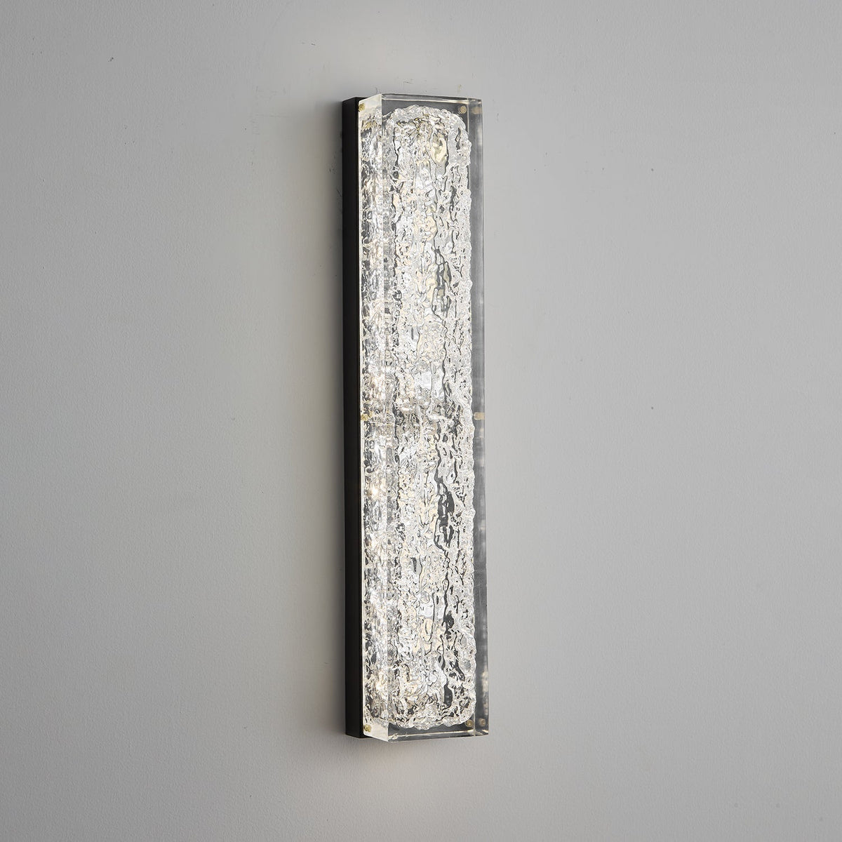 Mavi aplique de pared Prismatic Rectangle resina