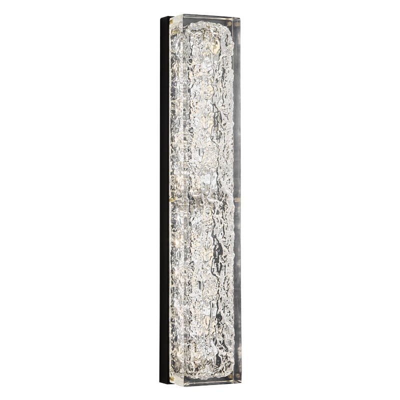 Mavi aplique de pared Prismatic Rectangle resina