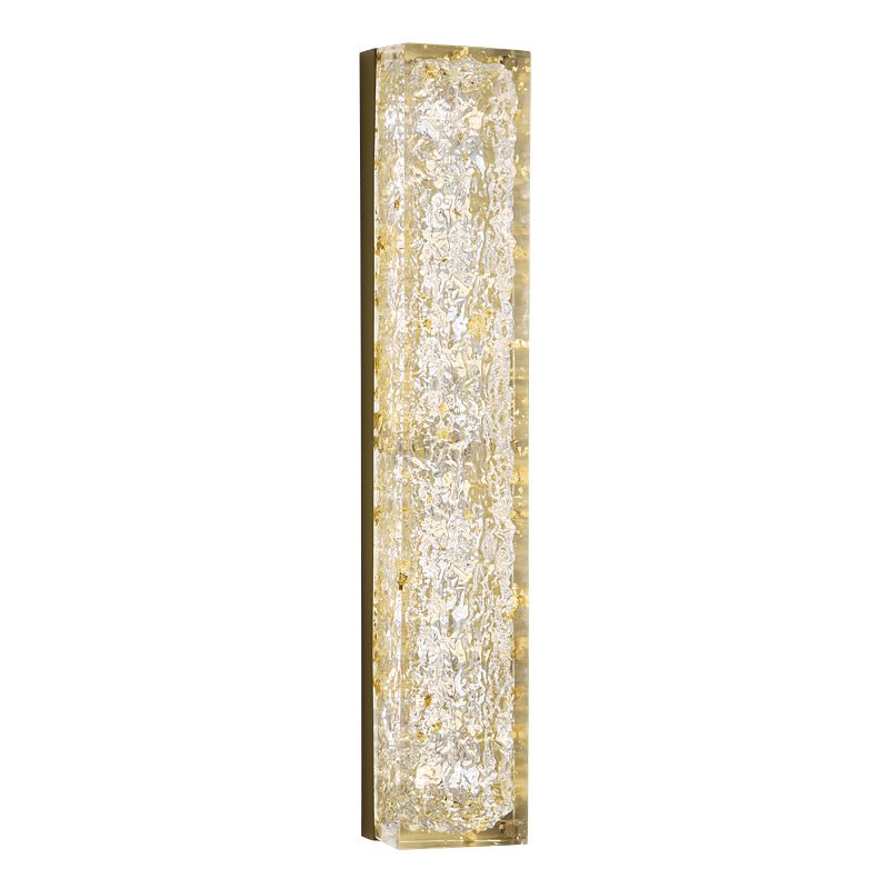 Mavi aplique de pared Prismatic Rectangle resina