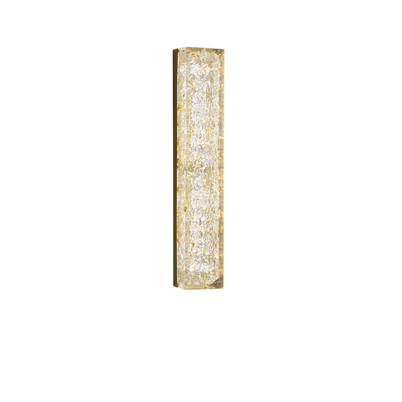 Mavi aplique de pared Prismatic Rectangle resina