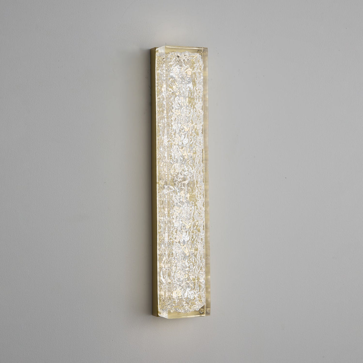 Mavi aplique de pared Prismatic Rectangle resina