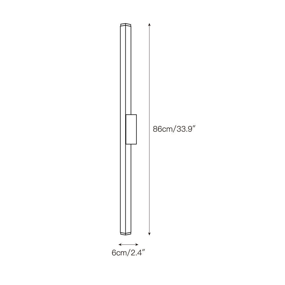 Vivyna aplique de pared travertino