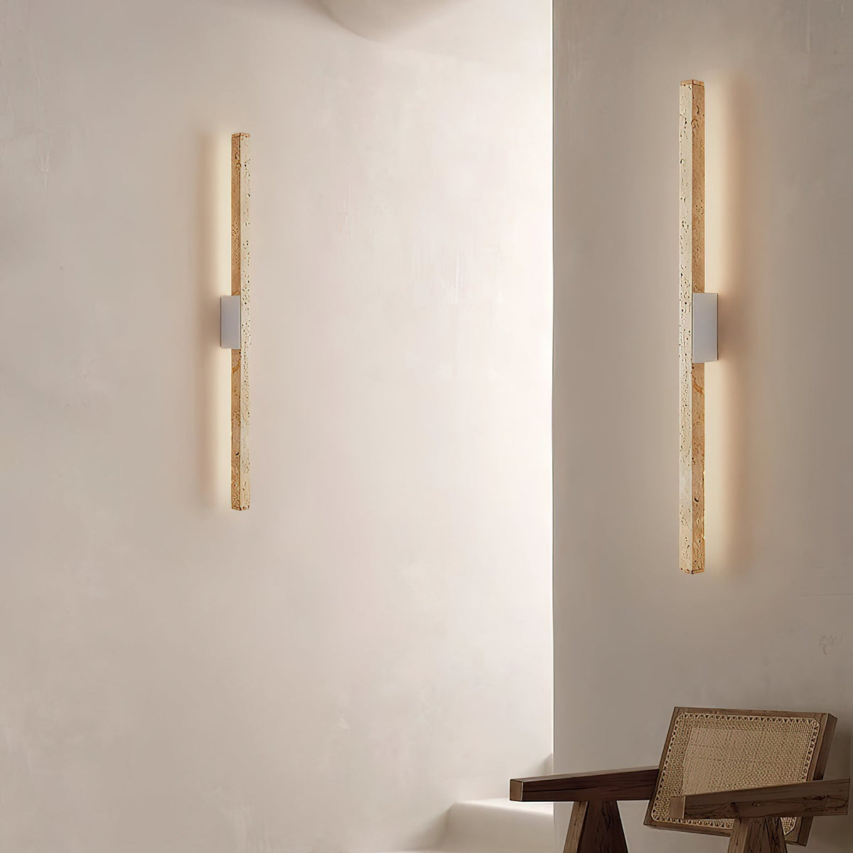 Vivyna aplique de pared travertino