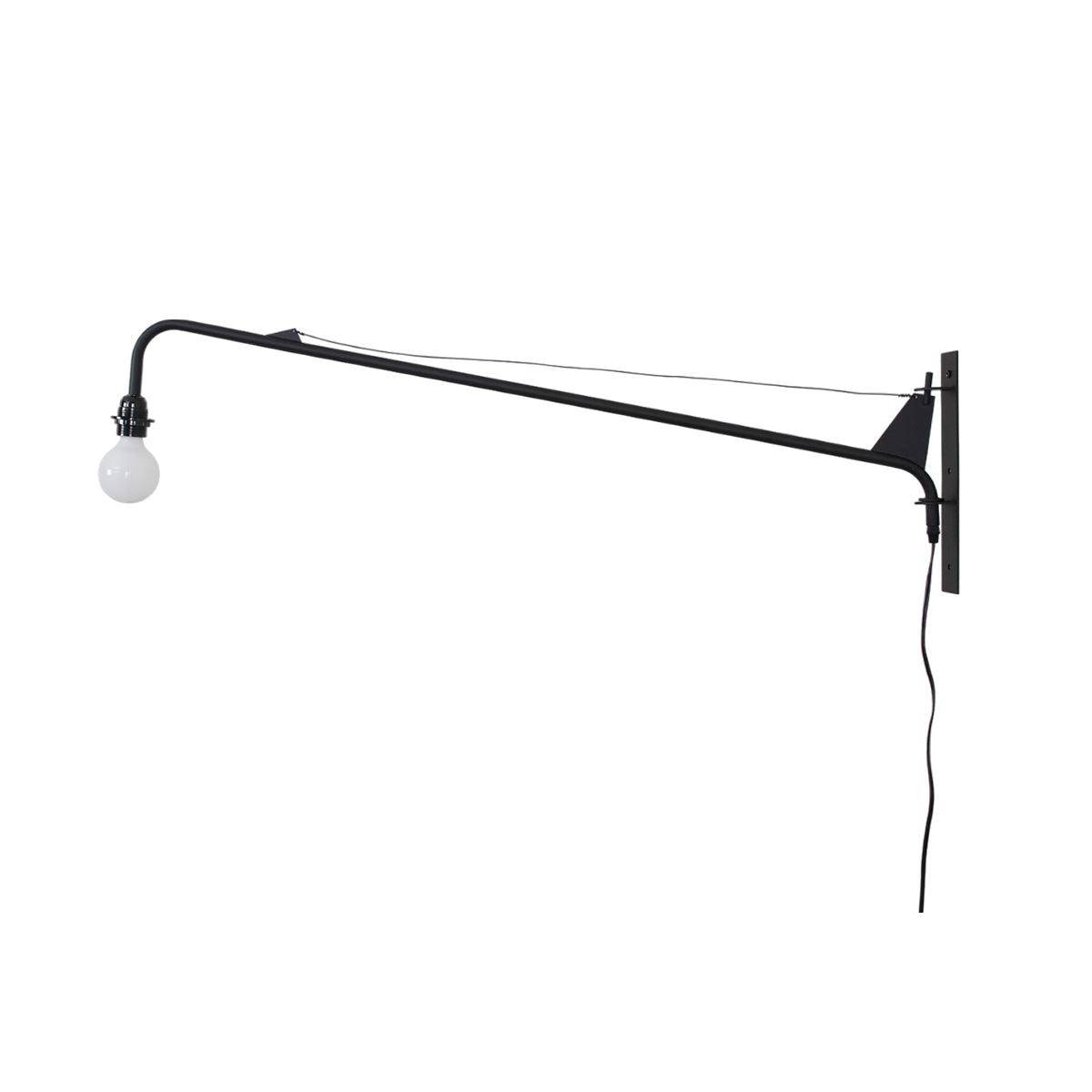 Blu aplique de pared moderno minimalista