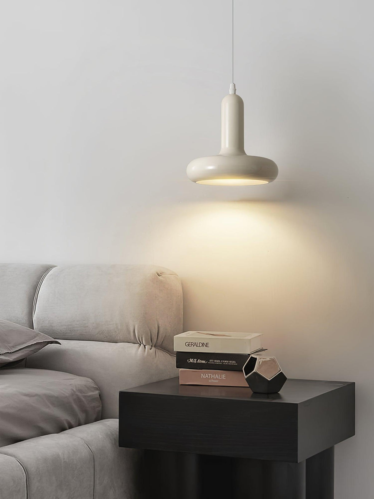 Lunaren lámpara colgante Cozy de estilo clásico Cream