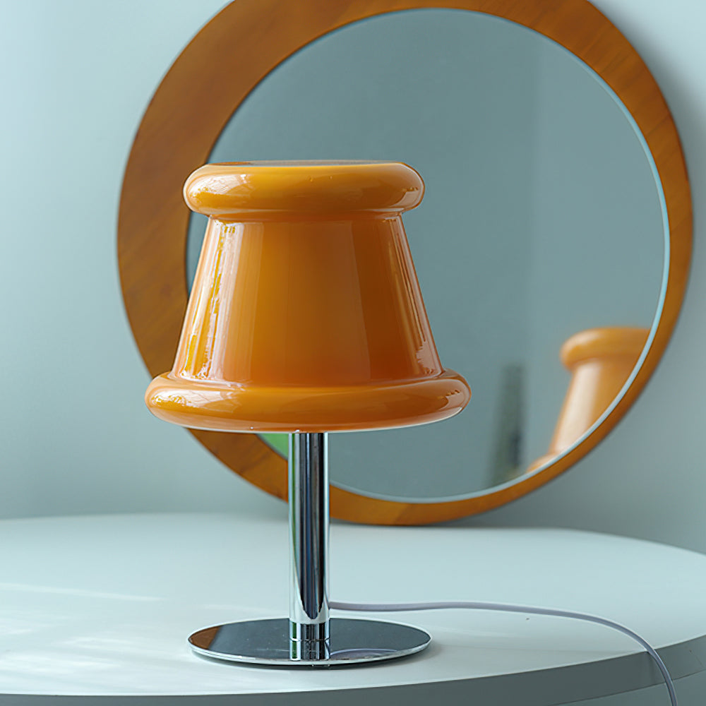 Amber lámpara de mesa