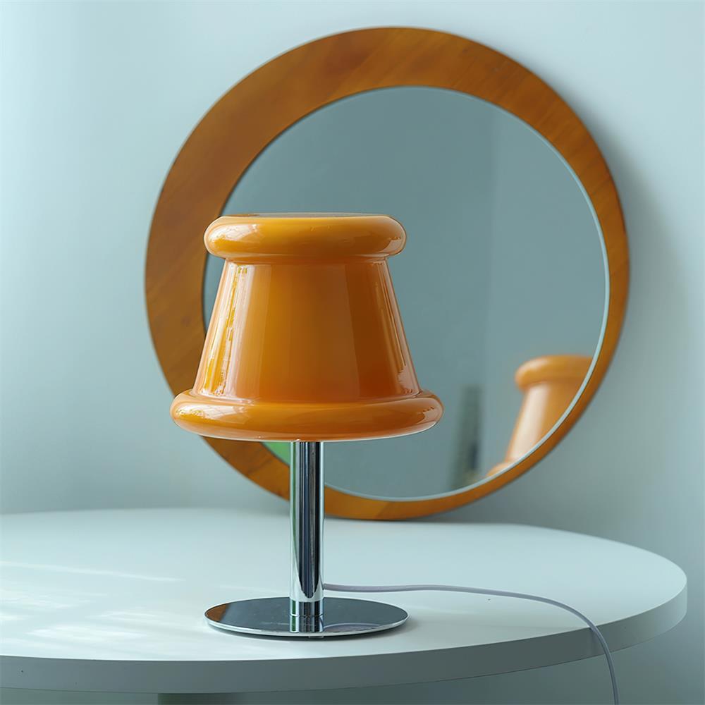 Amber lámpara de mesa