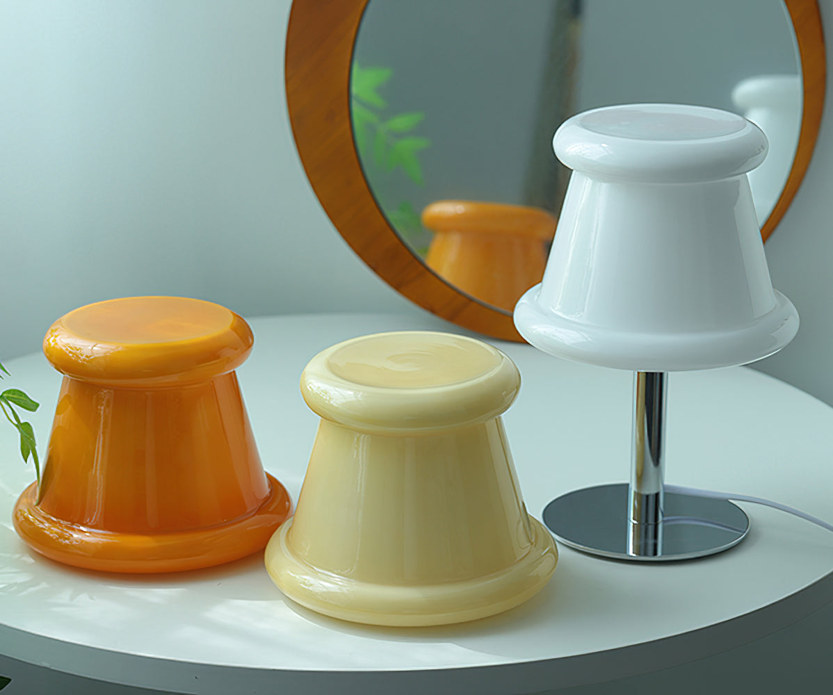 Amber lámpara de mesa