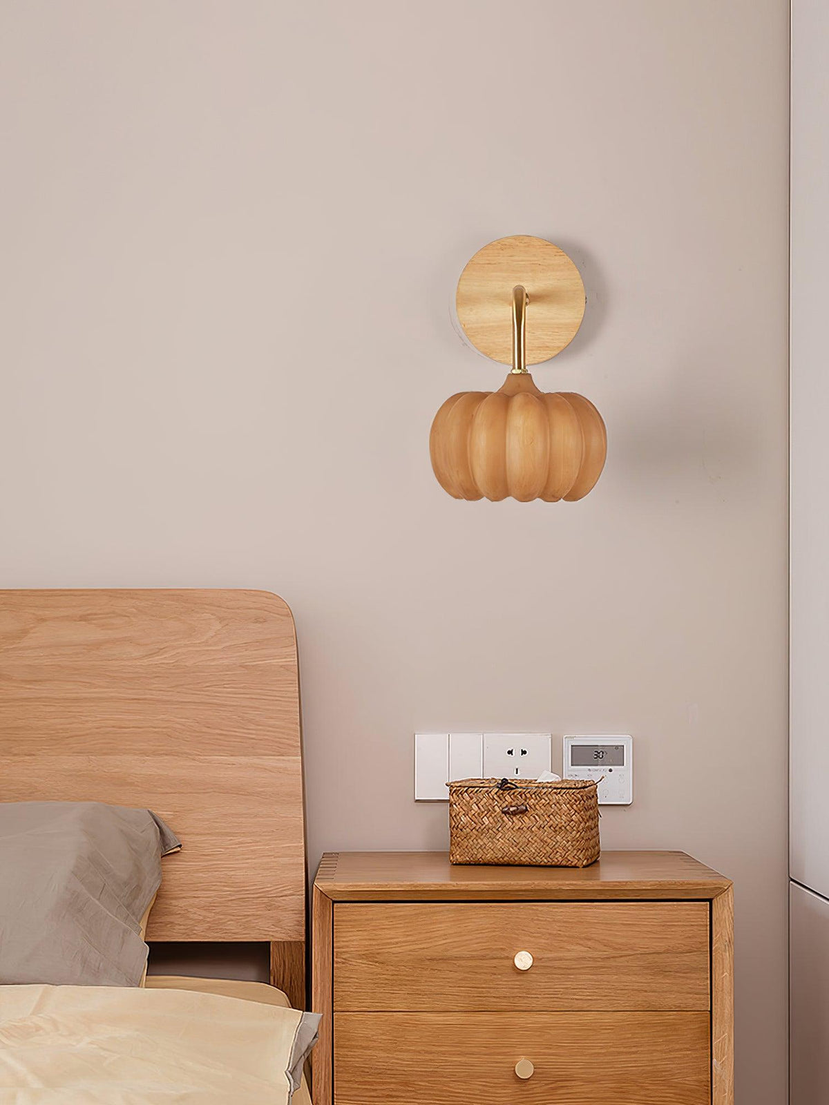 Vilorel aplique de pared Individual Creatividad Calabaza