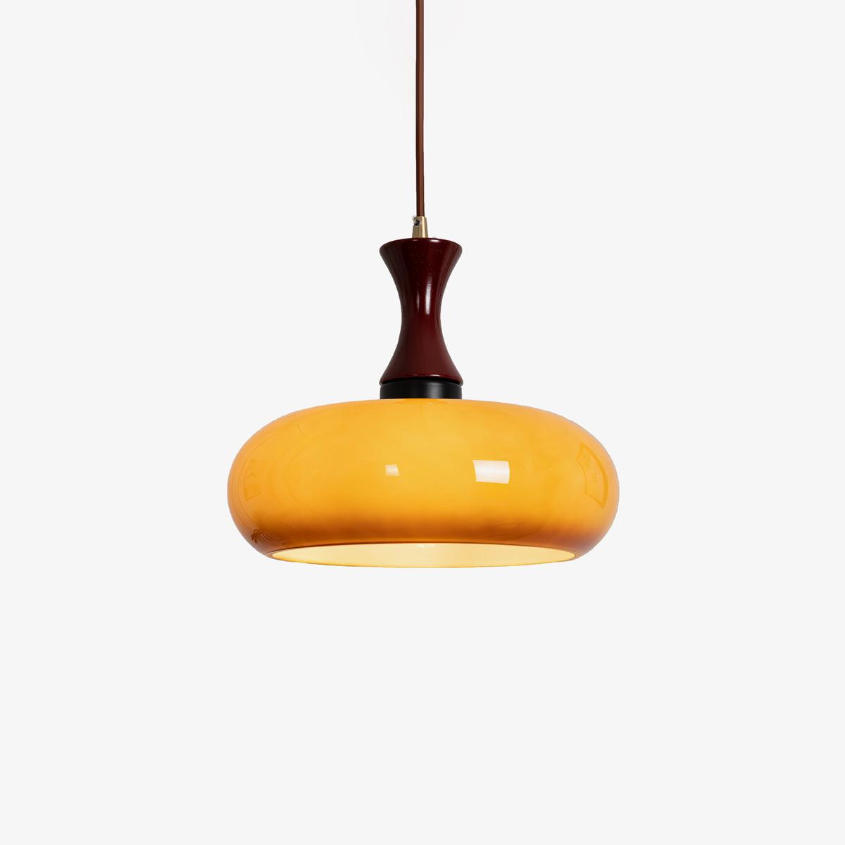 Cadenza lámpara colgante de madera estilo
