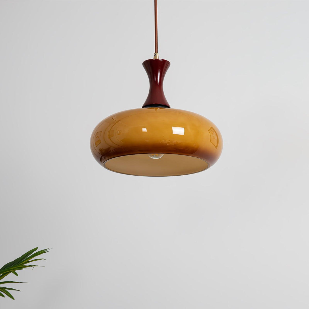 Cadenza lámpara colgante de madera estilo