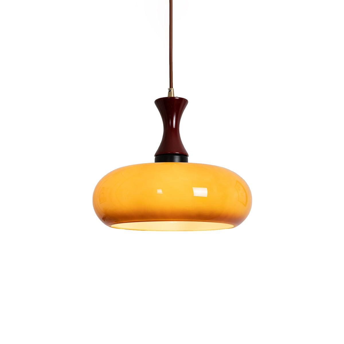Cadenza lámpara colgante de madera estilo