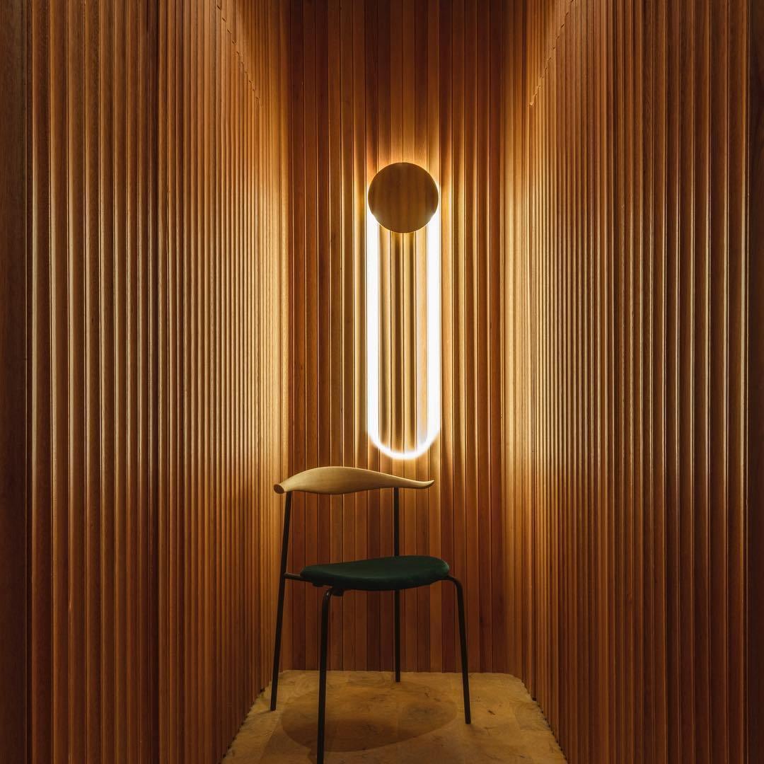 Lalem aplique de pared acrílico minimalista
