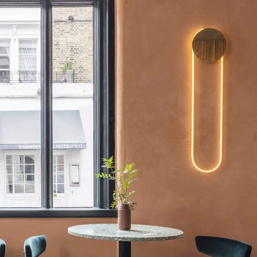 Lalem aplique de pared acrílico minimalista
