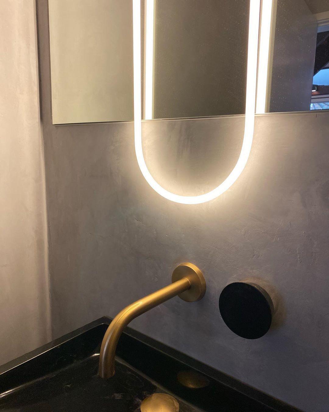 Lalem aplique de pared acrílico minimalista