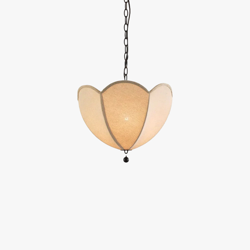 Ritta Tulip Flower Fabric Pendant Lamp