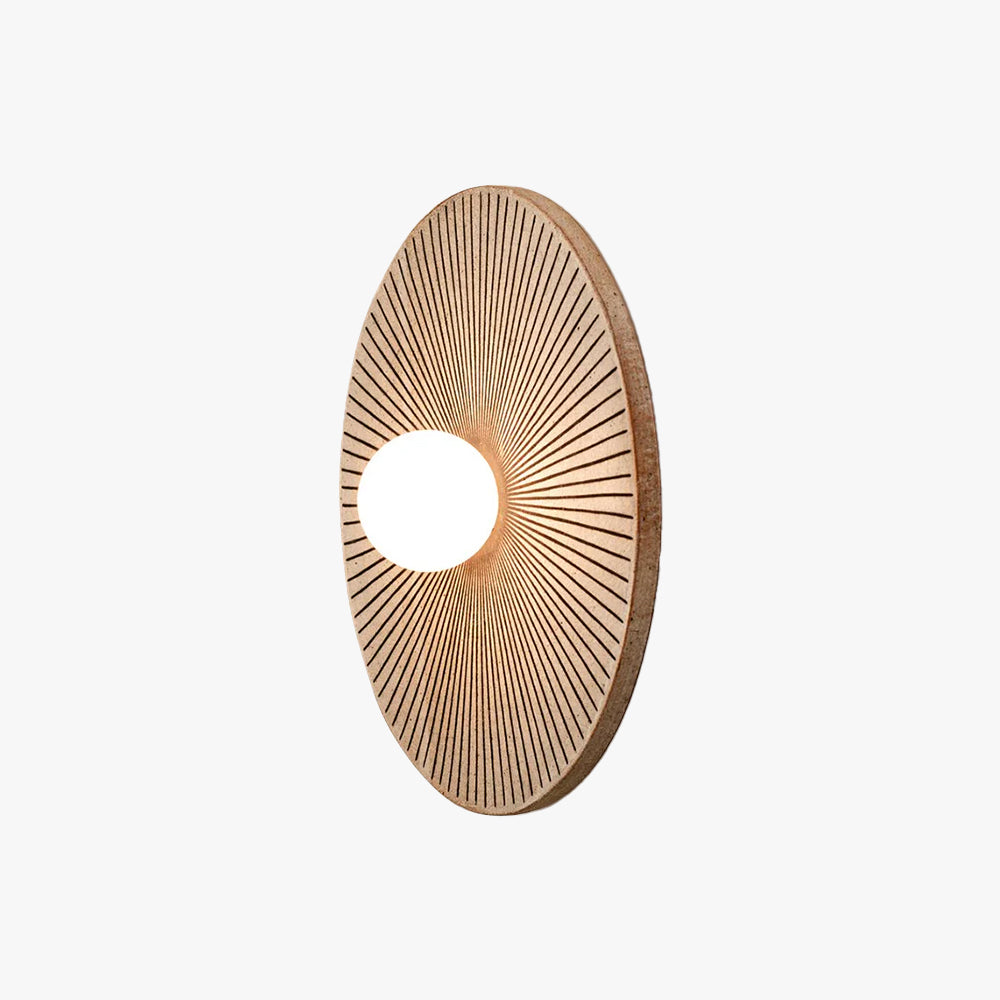 Skyler Geometric Resin Glass Wall Lamp