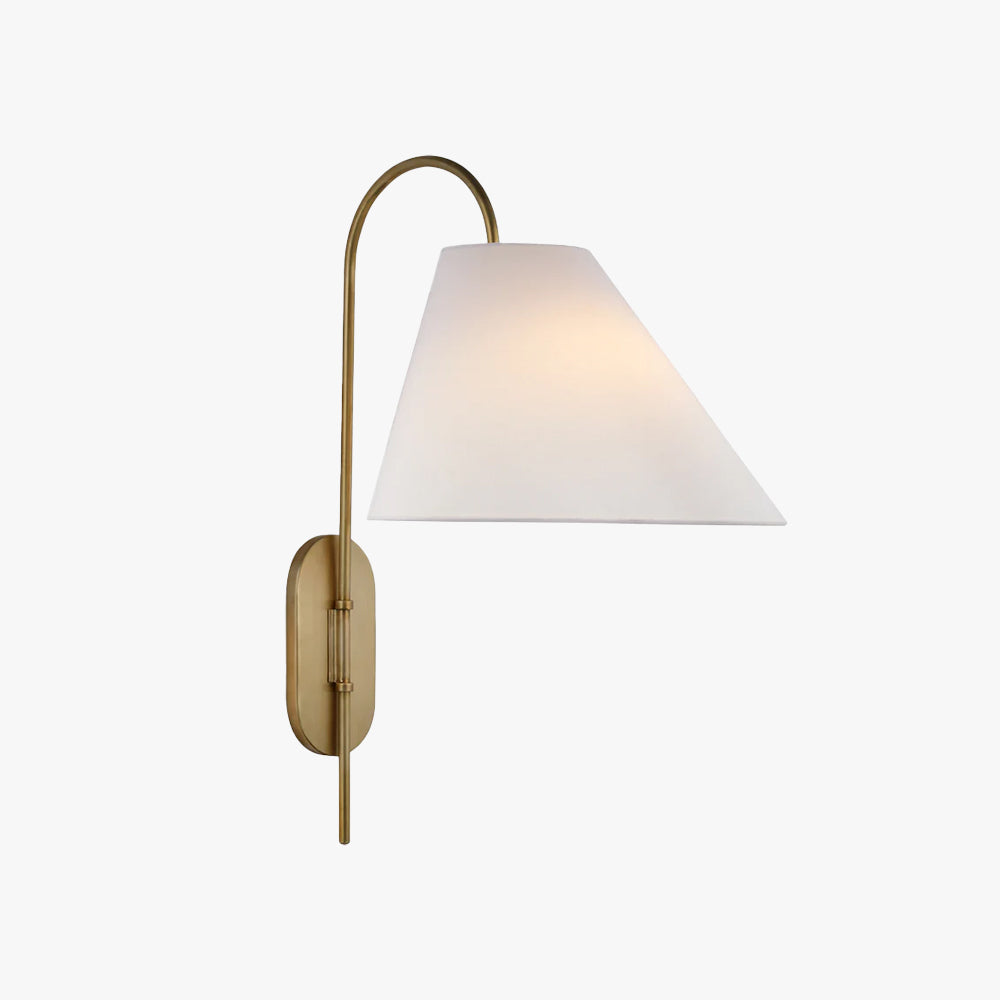 Cadence Vintage  Fabric Wall Lamp