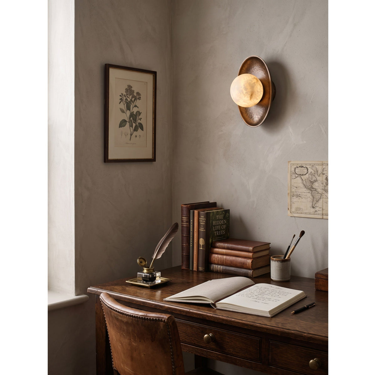 Elaenine aplique de pared