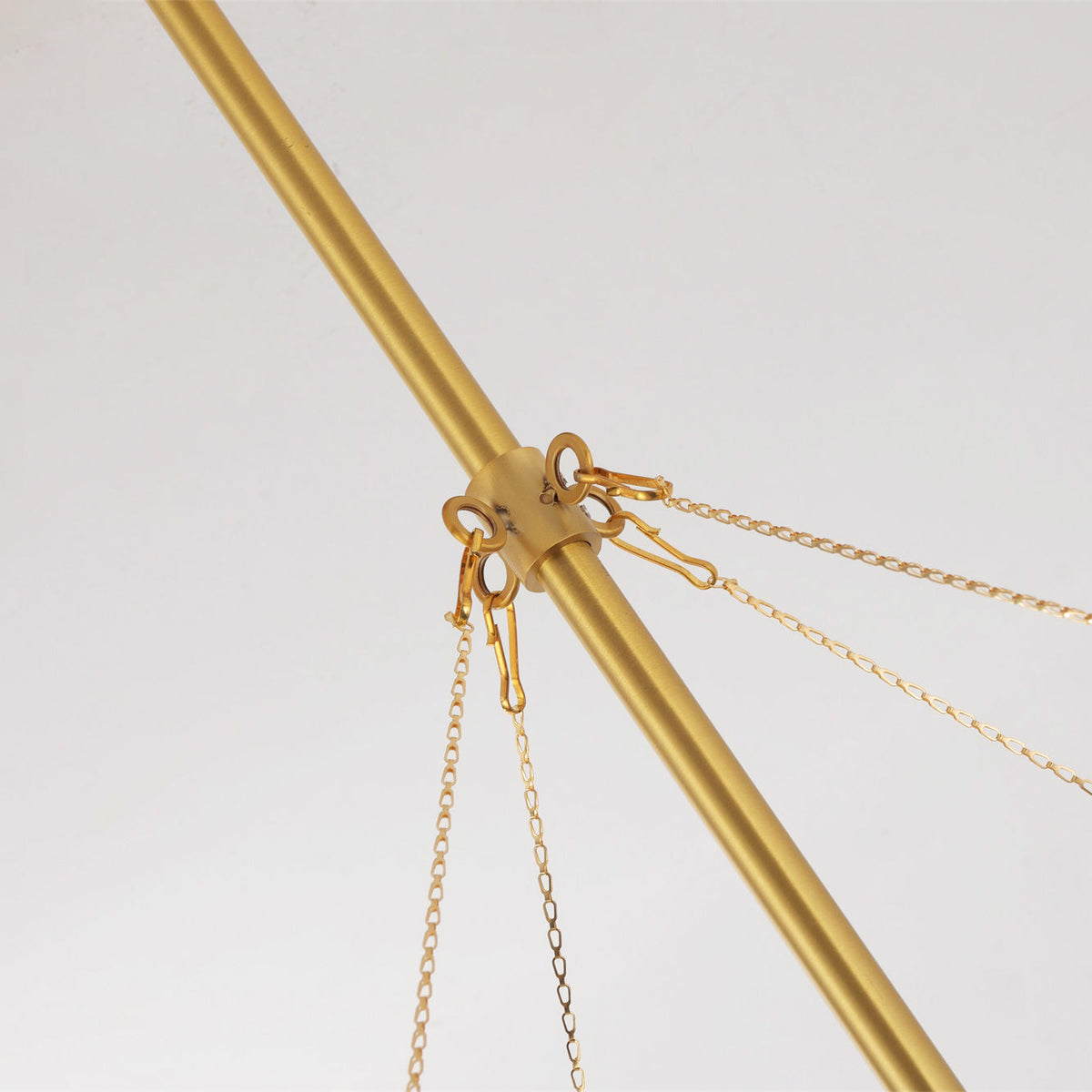 Eirinissa lámpara de araña con vidrio