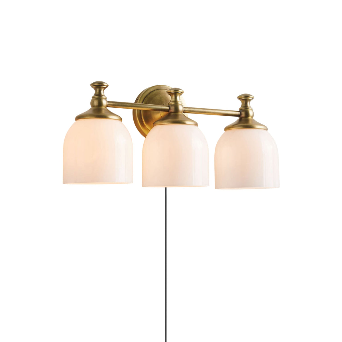 Celiaya aplique de pared con vidrio y enchufe enchufable