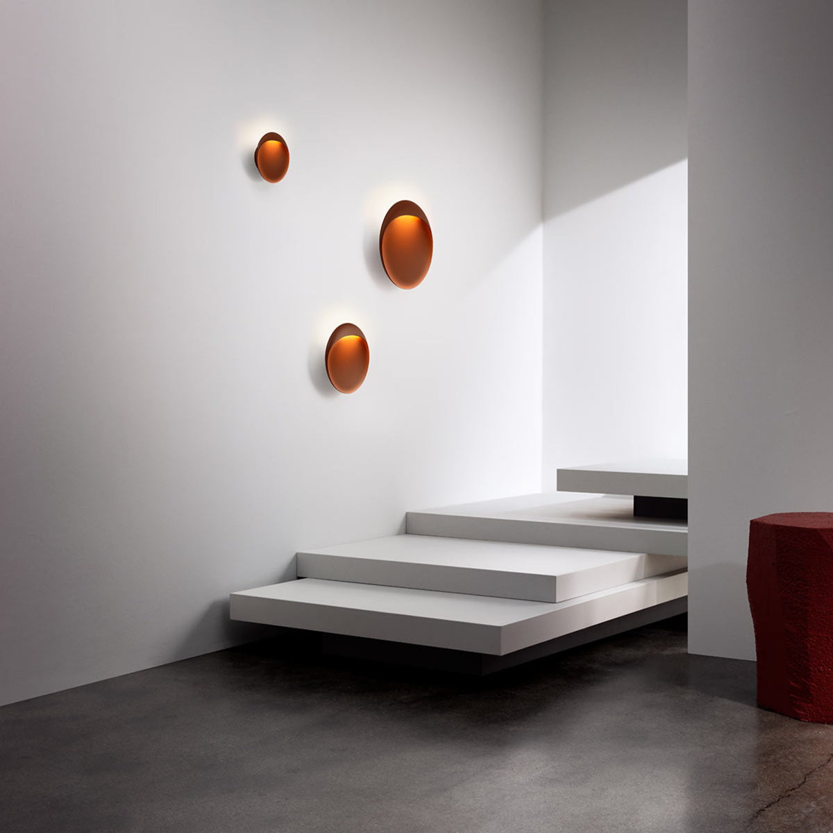 Flindt aplique de pared Redondo