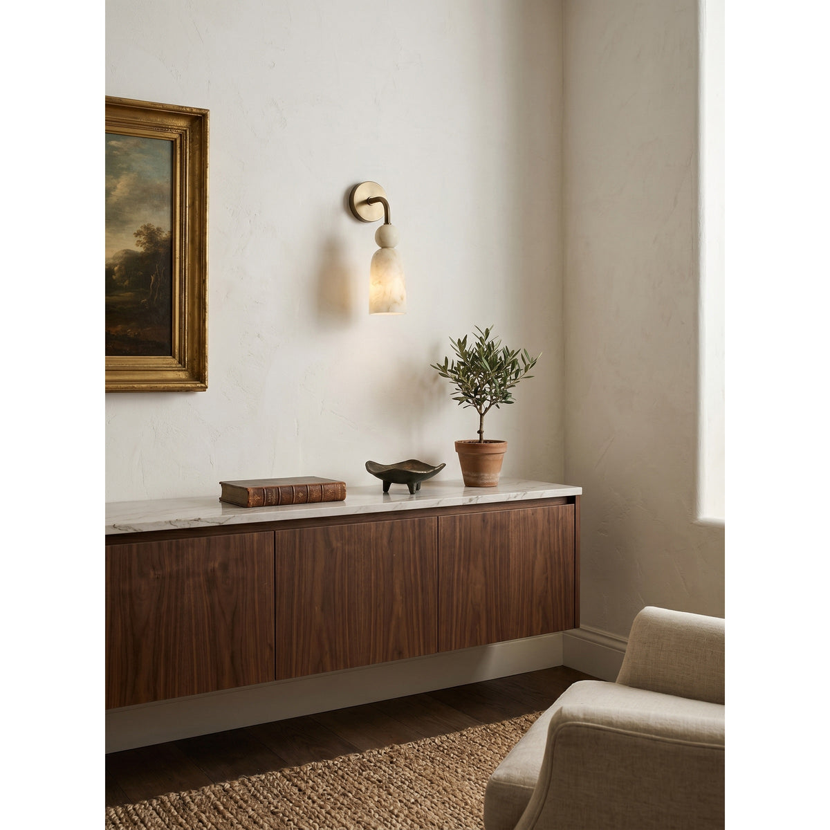 Olen aplique de pared