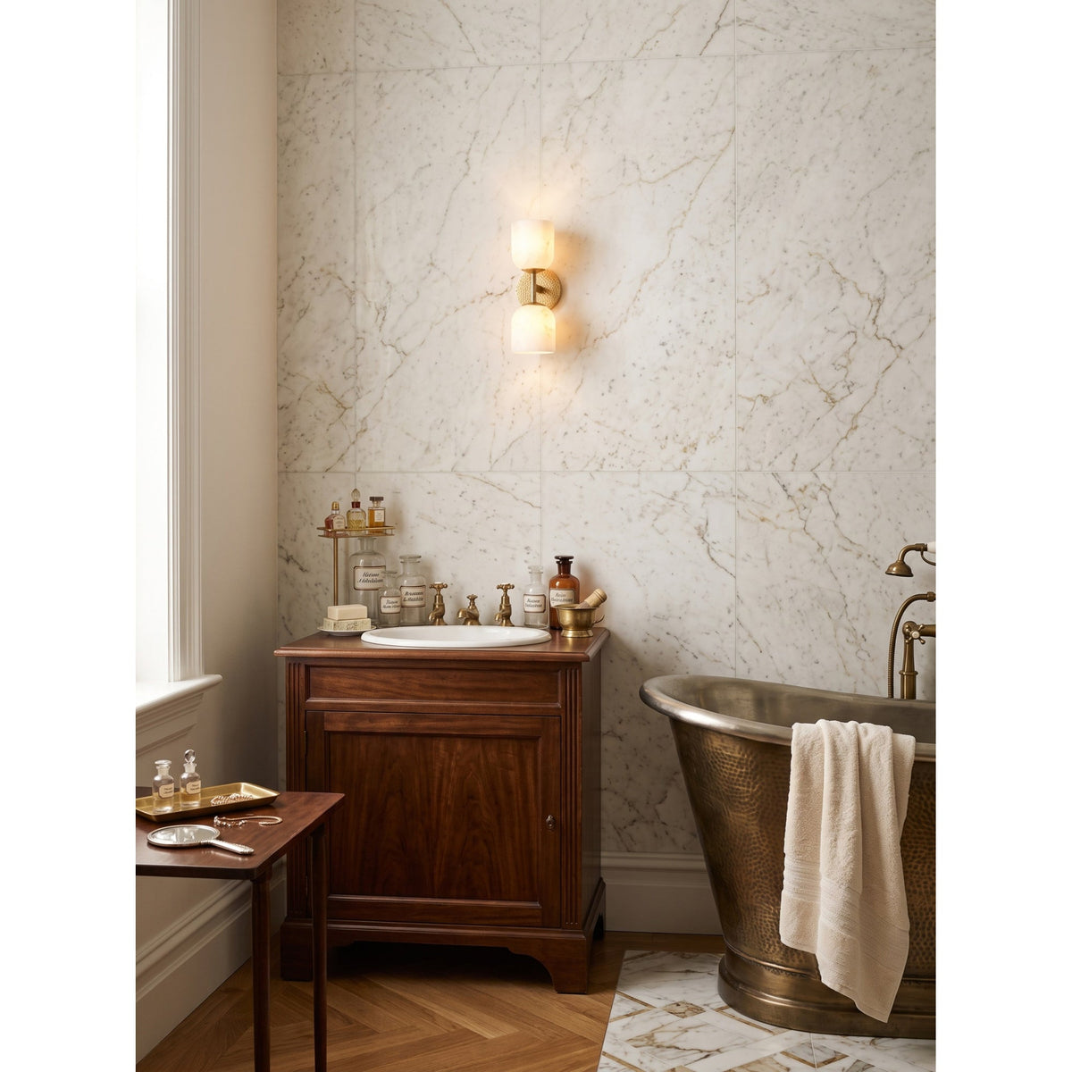 Gemini aplique de pared