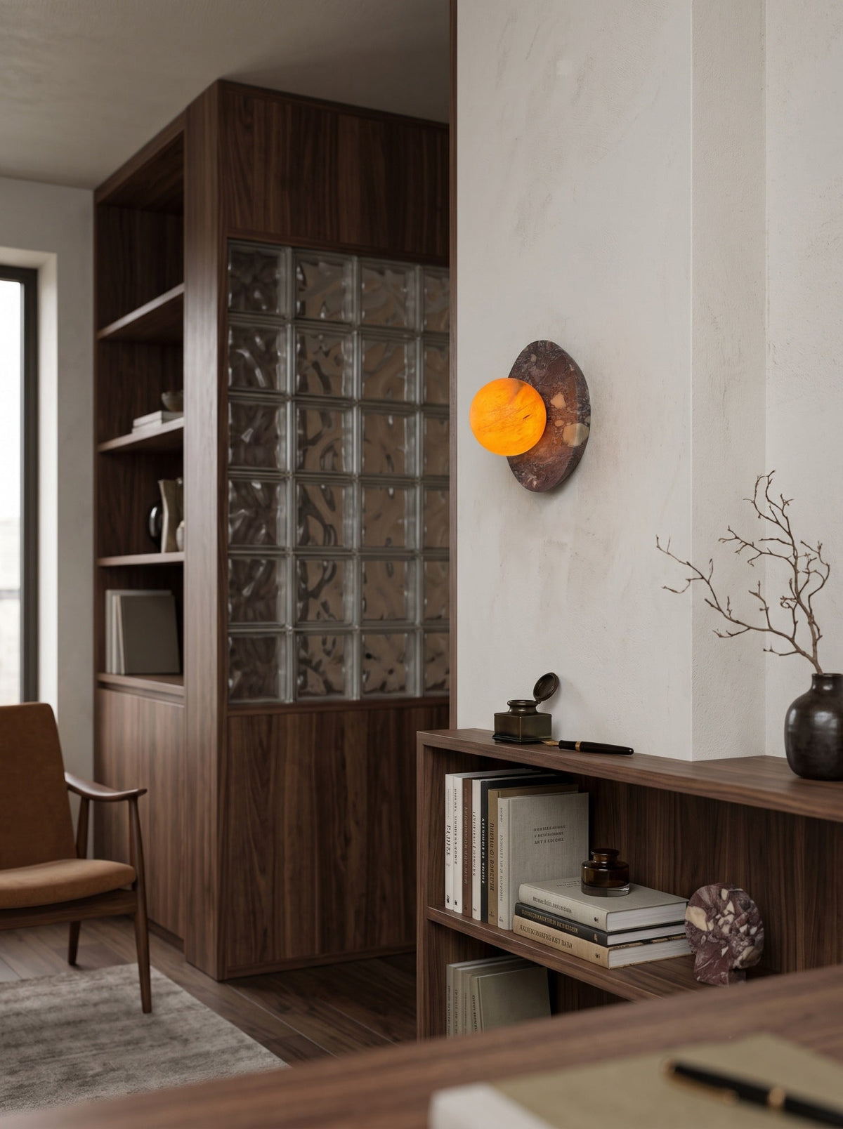 Orelirelia aplique de pared