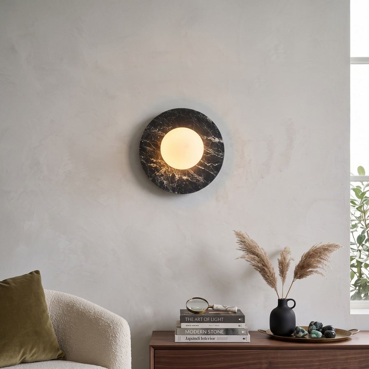 Orelirelia aplique de pared