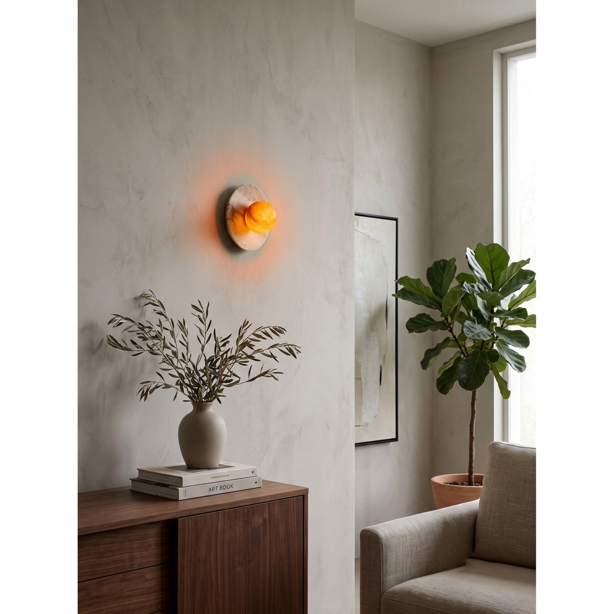 Orelirelia aplique de pared