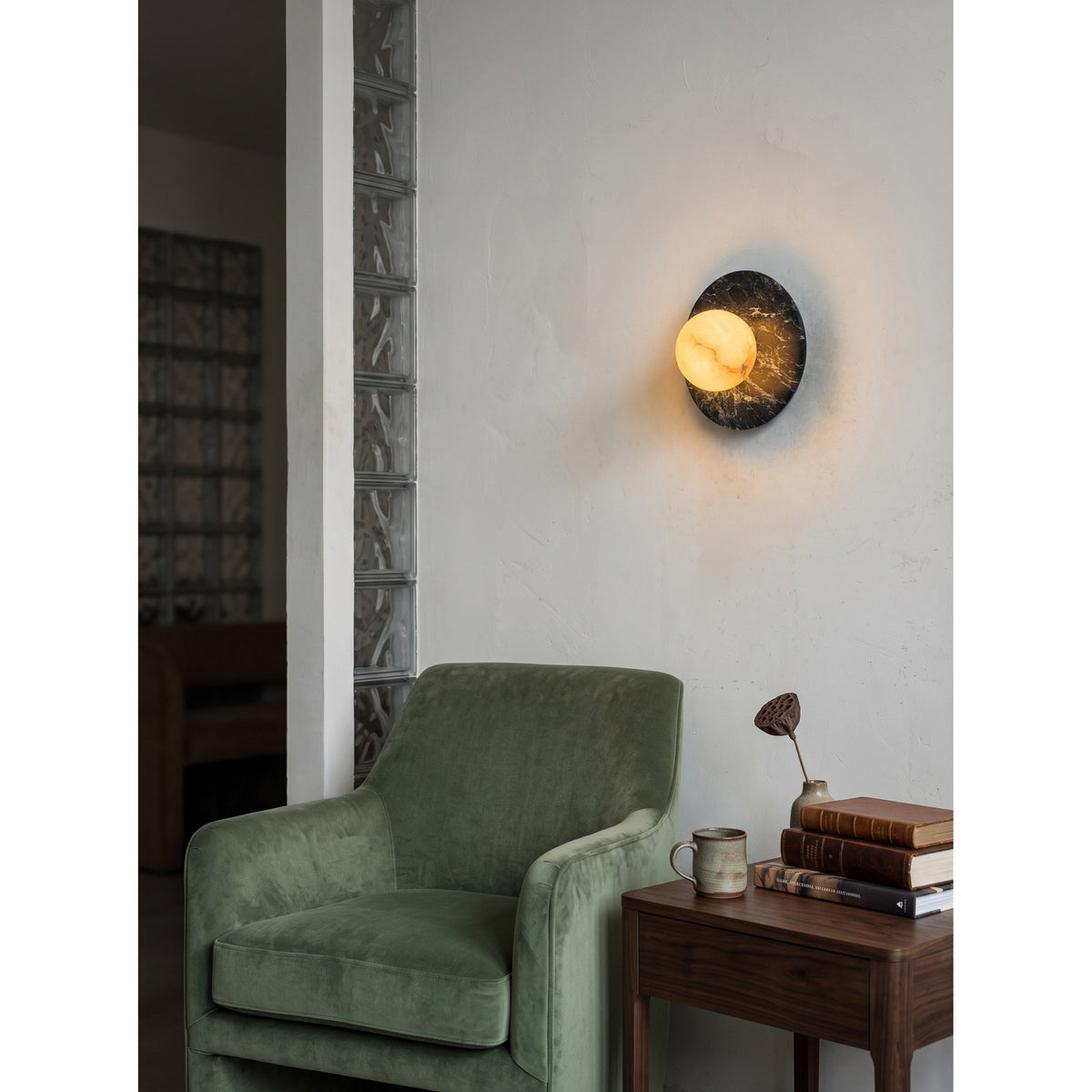 Orelirelia aplique de pared