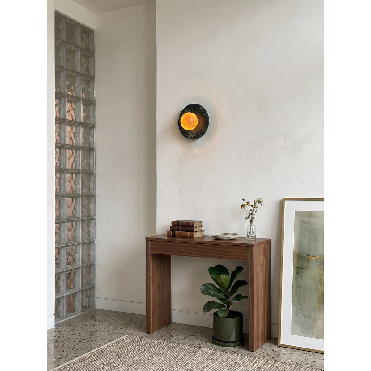 Orelirelia aplique de pared