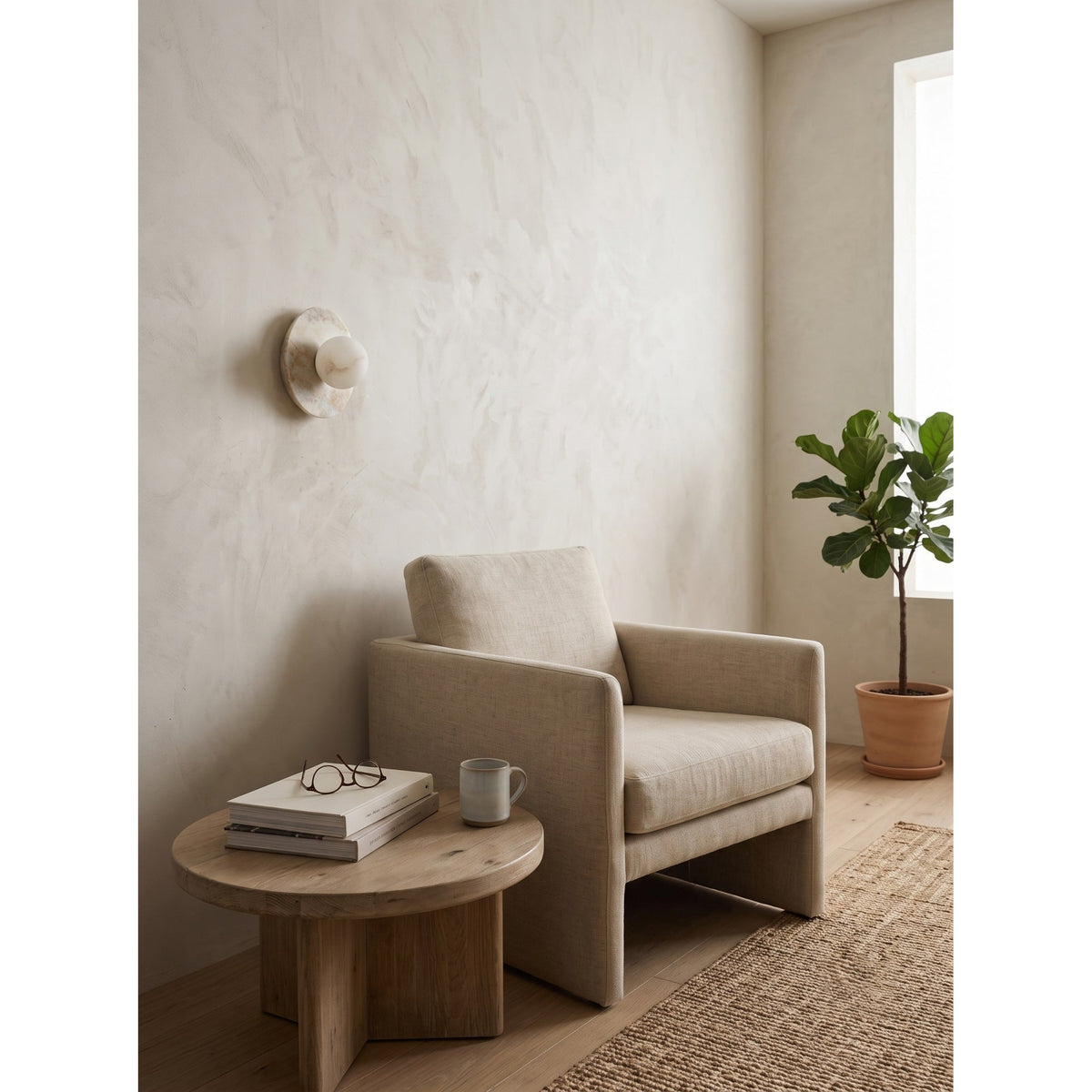 Orelirelia aplique de pared