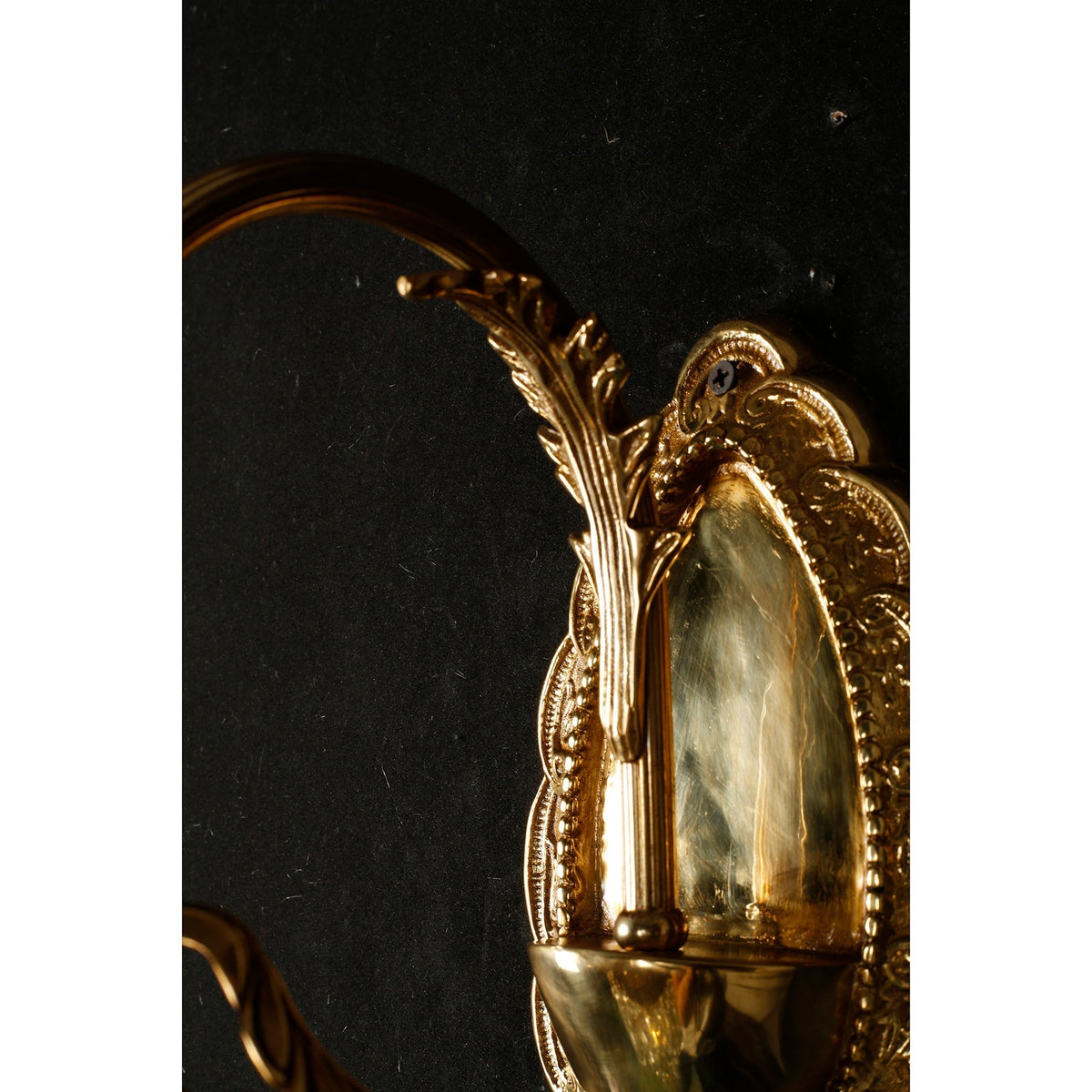 Mayfield aplique de pared de cristal