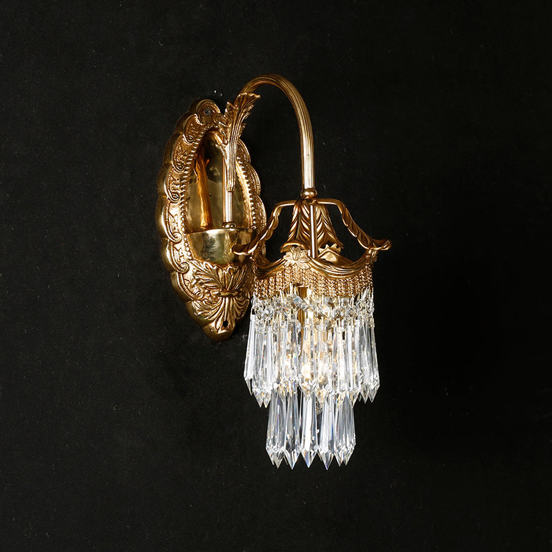 Mayfield aplique de pared de cristal