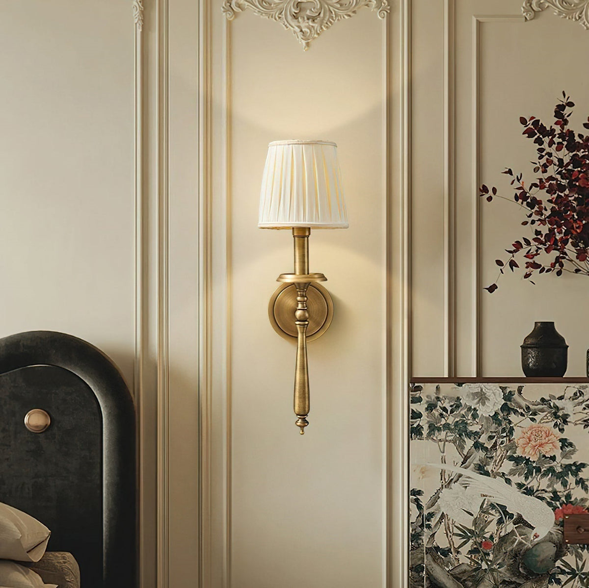 Oriisine aplique de pared de latón