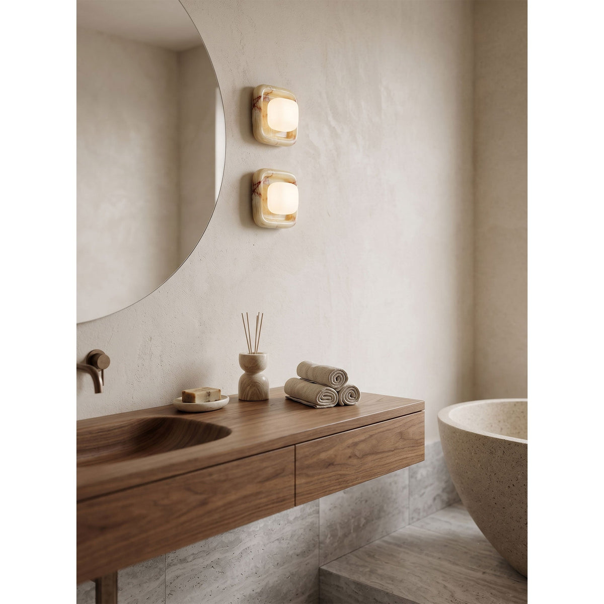 Velararia aplique de pared