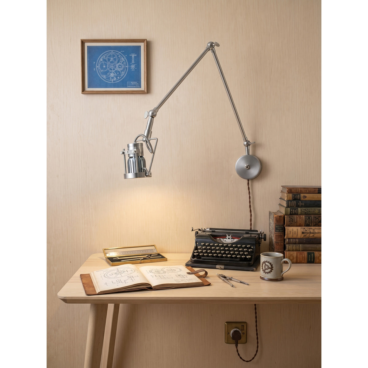 Beaufort aplique de pared